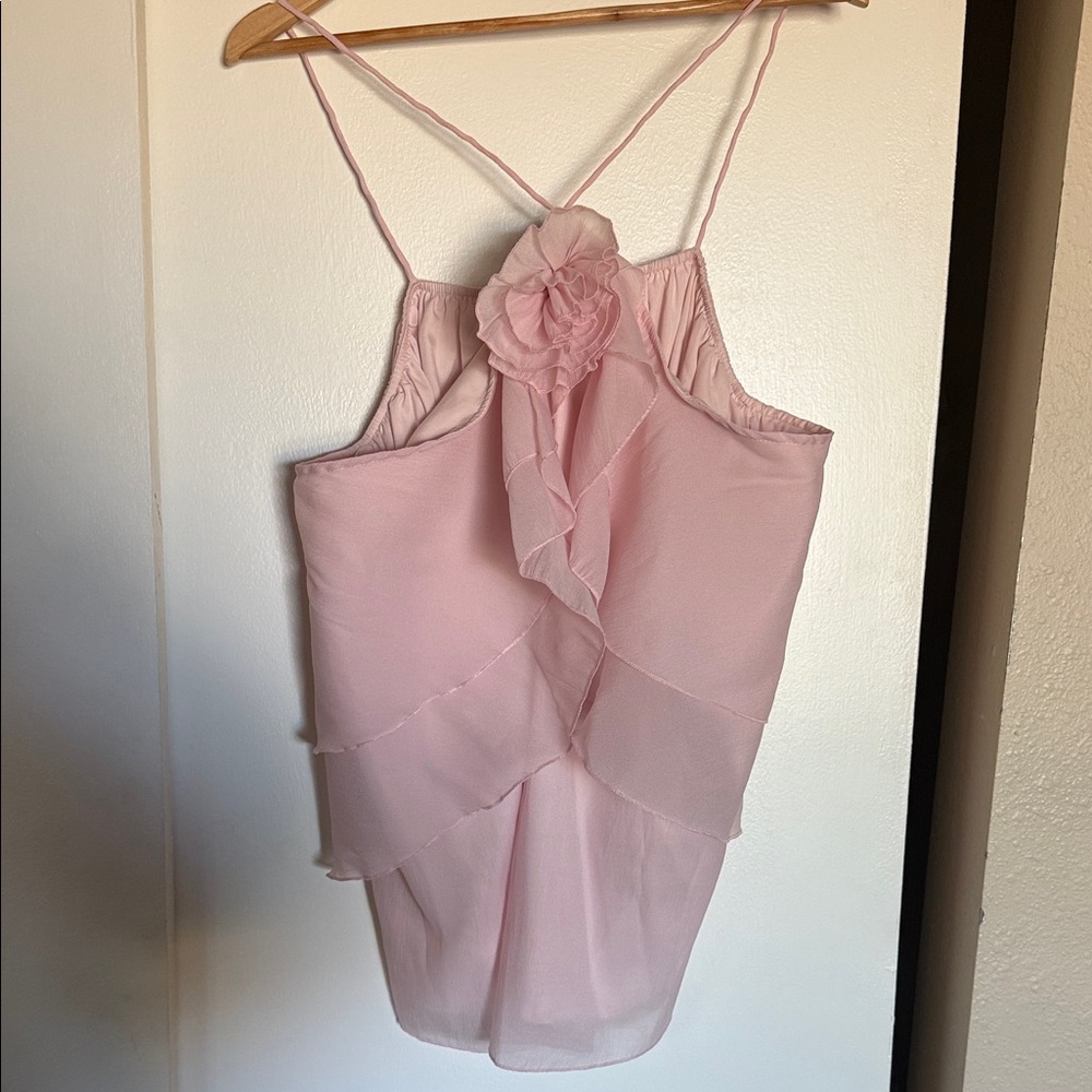 SHEIN Pink Layered Blouse